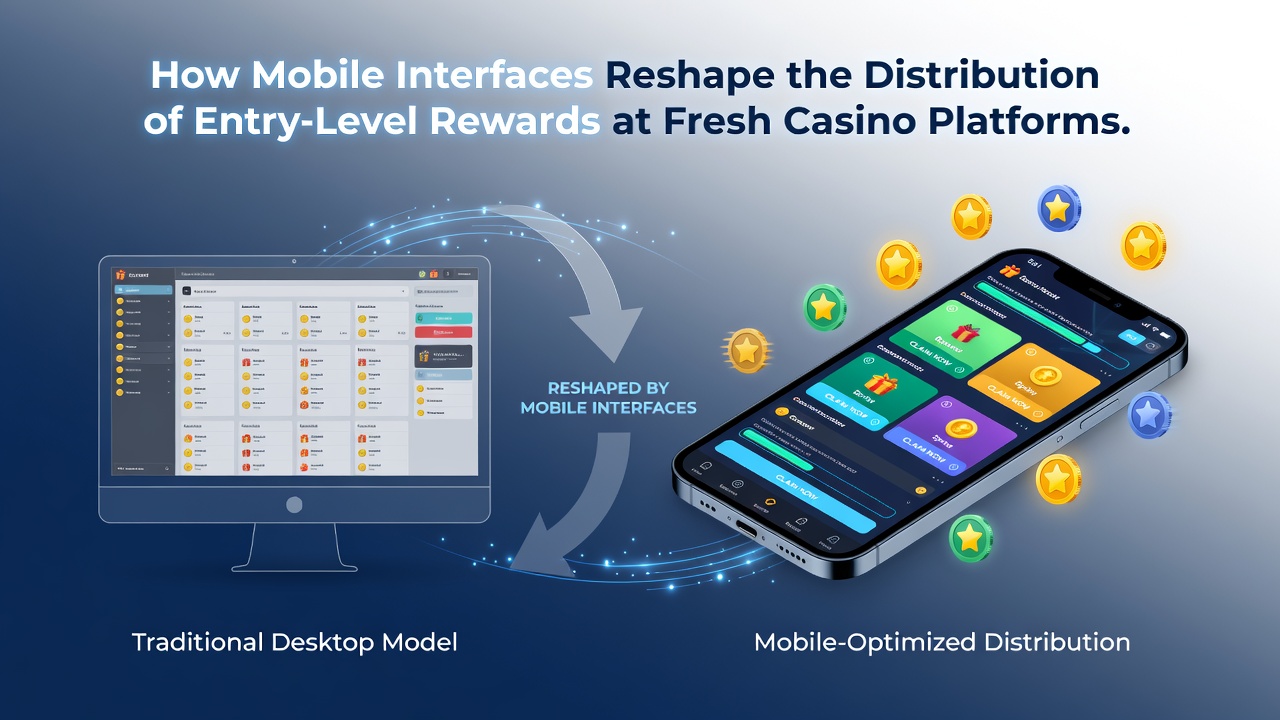 User engaging with mobile reward tracker in a casino app interface